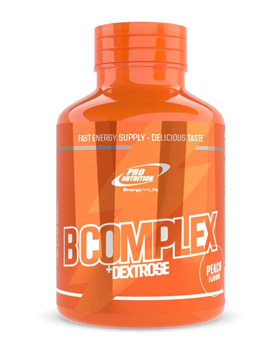 B complex + dextrose Pro Nutrition 60 tab Orange Bottle